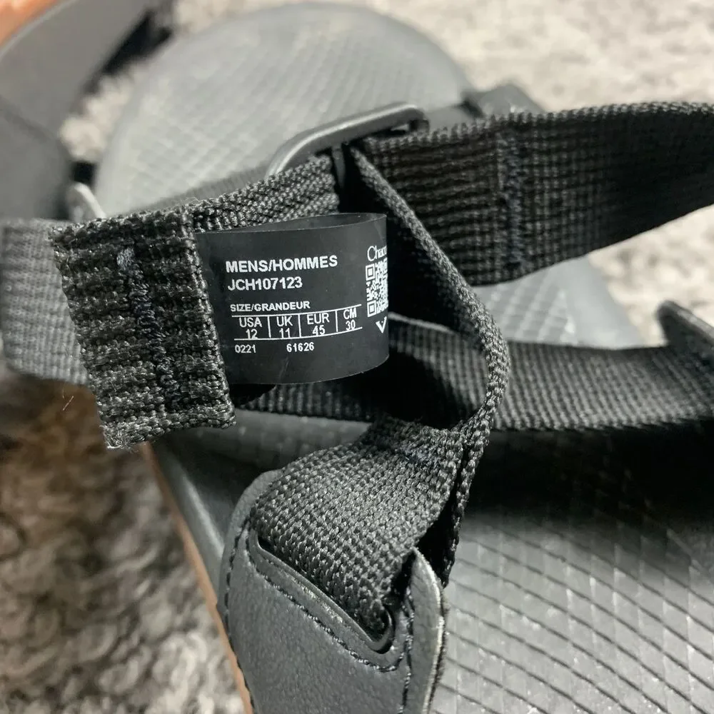 Chacos Men’s Size 12 Sandal Black JCH107123 Sandals